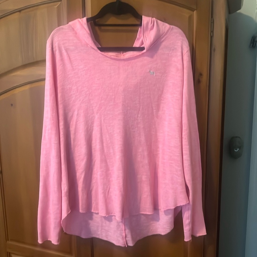 Victorias Secret PINK Lightweight Hoodie in Pink